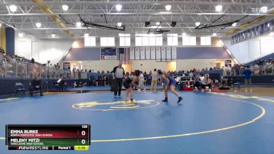 126 lbs 3rd Place Match - Meleny Mitzi, Vancleave High School vs Emma Burke, North Pontotoc High School