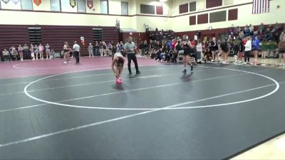 JV-19 lbs Quarterfinal - Rylee Baker, Prairie, Cedar Rapids vs Rosalinda Alvarado, West Liberty