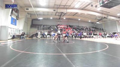 144 lbs Semifinal - Dylan Abbott, Sperry High School vs Jack White, Berryhill High School