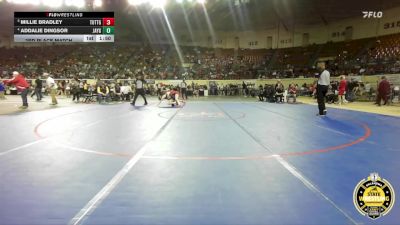 G5A-130 lbs 3rd Place Match - Addalie Dingsor, Jay-Girls vs Millie Bradley, Tuttle-Girls