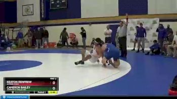 285 lbs Champ. Round 1 - Cameron Bailey, Johnson & Wales (RI) vs Keaton Renfrew, Alfred State
