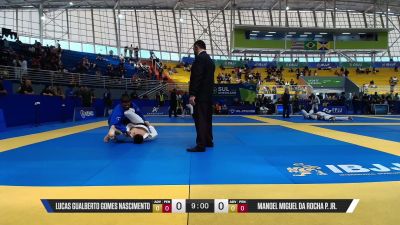 Manoel Miguel Da Rocha P. Jr. vs Lucas Gualberto Gomes Nascimento 2026 IBJJF Sul Americano Championship