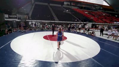 140 lbs Brooklyn Dodge, Idaho 14U Girls vs Catarina Patino, Utah 14U Girls