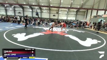 144 lbs Champ. Round 1 - Toan Bui, WA vs Miguel Lopez, WA