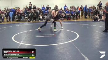 112 lbs Cons. Round 2 - Carter Franklin, Simmons Academy Of Wrestling vs Cameron Saylor, NBWC