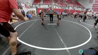 46-49 lbs Rr Rnd 3 - Everlee Henderson, Standfast vs Lydia Kautzman, Comanche Takedown Club