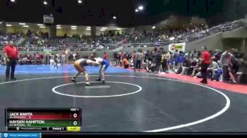 220 lbs Semis & 1st Wrestleback (8 Team) - Hayden Hampton, 6A Newberg vs Jack Banta, 6A Roseburg