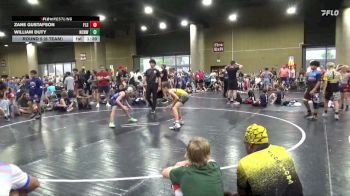 75 lbs Round 5 (6 Team) - Zane Gustafson, Florida Scorpions vs William Duty, NC National Team White