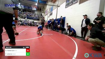 49 lbs Round Of 16 - Kai'Aar Roberson, Grove Takedown Club vs Finnegan Adams, Miami