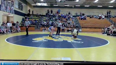 165 lbs Placement Matches (8 Team) - Nahzir Turner, Rockmart vs Colby Shaw, Fannin County HS