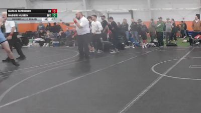 140 lbs Round 8 (10 Team) - Nassir Husein, Empyre WC vs Gatlin Sizemore, Dayton Bandits