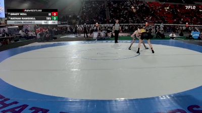 5A 113 lbs Cons. Round 2 - Grady Noll, Bishop Kelly vs Nathan Ramsdell, Twin Falls