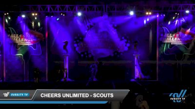 Cheers Unlimited - Scouts [2022 L1 Tiny - Novice - Restrictions - D2 Day 1] 2022 ASC Return to Atlantis Memphis Showdown