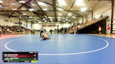 149 lbs Cons. Round 2 - Luke Jaworski, Cornerstone vs Ira Schlottke, Wisconsin-Oshkosh