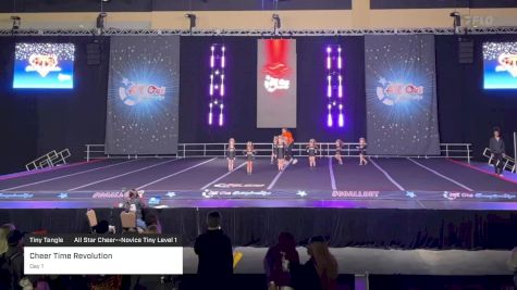 Cheer Time Revolution - Day 1 [2023 Tiny Tangle All Star Cheer--Novice Tiny Level 1] 2023 Battle in Branson Nationals