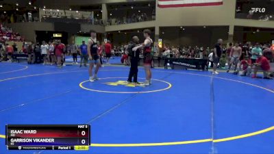 215 lbs Champ. Round 1 - Isaac Ward, MO vs Garrison Vikander, KS