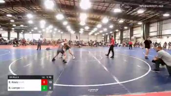 138 lbs Prelims - Brogan Kealy, Hillbilly Hammers vs Ben Lampe, Roundtree Wrestling Academy Blue