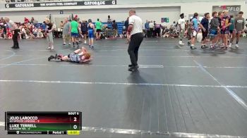 80 lbs Round 2 (6 Team) - Jojo Larocco, U2 Upstate Uprising vs Luke Terrell, Glasgow WA