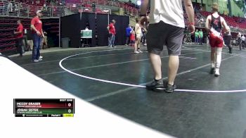 112 lbs 3rd Place Match - McCoy Graser, Trojan Wrestling Club vs Josiah Sistek, Seward Wrestling Club