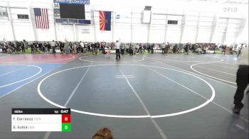 46 lbs Quarterfinal - Frankie Carrasco, Tucson Cyclones vs Samuel Subia, Legends Of Gold Las Vegas