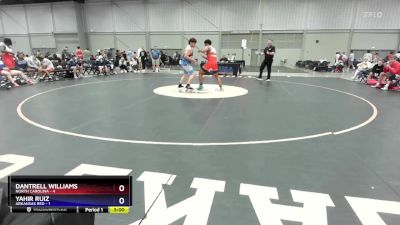 215 lbs Round 2 (6 Team) - Dantrell Williams, North Carolina vs Yahir Ruiz, Arkansas Red