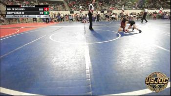 52 lbs Consi Of 16 #2 - Finlee Sellers, Rough Riders vs JERRY LEGGE III, Fitness Fight Factory Wrestling Club