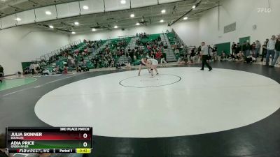 170 lbs 3rd Place Match - Adia Price, Green River vs Julia Skinner, Douglas
