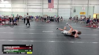 113 lbs Quarterfinal - Darren Florance, Gorilla Grapplers vs Maverick Beckwith, Gorilla Grapplers