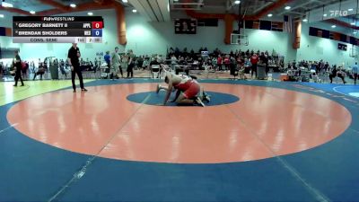 144 lbs Cons. Semi - Gregory Barnett Ii, West Springfield vs Brendan Sholders, Westfield