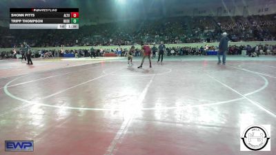160 lbs Round Of 32 - Shonn Pitts, Altus JH vs Tripp Thompson, Husky Wrestling Club