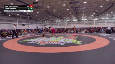 144 lbs Champ. Round 2 - Aiden Wasara, Unattached vs Liam Fitzpatrick, Unattached