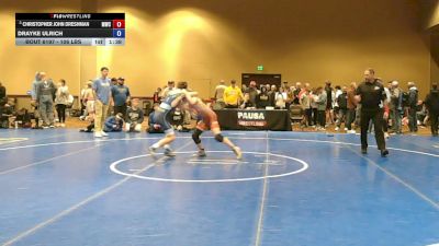 106 lbs Cons. Rd Of 16 - Christopher John Dreshman, Mac Wrestling Club vs Drayke Ulrich