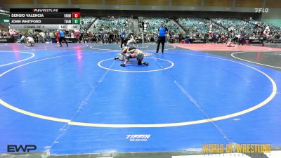 125 lbs Consi Of 4 - Sergio Valencia, Farmersville vs John Whitford, TEAM PRIDE ACADEMY