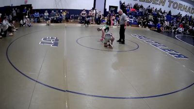 74-92 lbs Round 3 - Bryson Casella, Grove City vs Macklin Slencak, South Fayette
