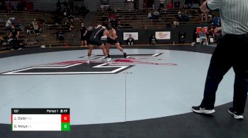 197 lbs Prelim - Justin Osler, American International vs Geraldo Moya, Tiffin