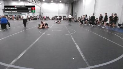 138 lbs Round 1 (6 Team) - Ike Blomberg, South Side WC Blue vs Braden Trang, Whitted Trained