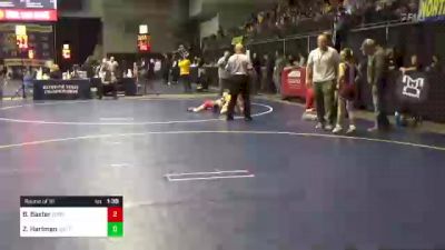 80 lbs Round Of 16 - Bronsyn Baxter, Forest Hills vs Zander Hartman, South Middleton