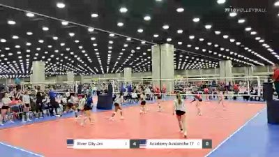 River City Jrs vs Academy Avalanche 17-3 - 2022 JVA World Challenge presented by Nike - Expo Only