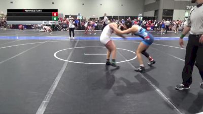 127 lbs Quarterfinal - Josie Clouse, Trailblazer vs Alinah Ultreras, Maize