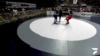 Cons. Round 2 - Aidan Ketcham vs Efosa Osayande, Peninsula High School Wrestling