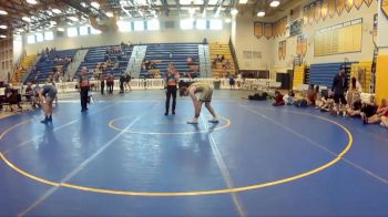 160 lbs Placement (16 Team) - Tyler Peera, Bu-Creek-Burg vs Deacon Delong, Attack WC