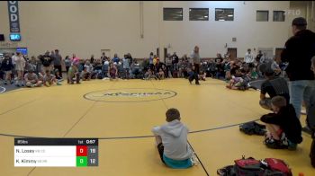 85 lbs Rr Rnd 2 - Noah Losey, Compound K-8 vs Kael Kimmy, Ragin Raisins Niagara K-8