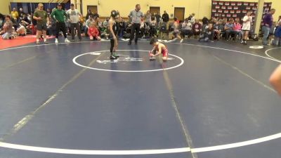 60 lbs Rr Rnd 2 - Brentley Maines, Partner Trained K-8 vs Ryan Federico, Lake WC K-8