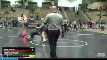 A 285 lbs Quarterfinal - Zech Swiger, Tullahoma vs Trenton Taylor, Elizabethton