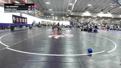 103 lbs Cons. Round 4 - Mia Siqueiros, Adams State vs Janessa Avila, Missouri Valley College