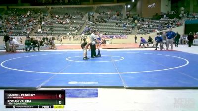 106 lbs Champ. Round 1 - Roman Valera, Trinity (Louisville) vs Gabriel Pendery, Southwestern