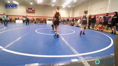 80 lbs Rr Rnd 3 - Hayes Daniel, Honey Badgers Wrestling Club vs Mason Leach, Sallisaw Takedown Club