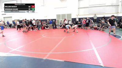 120 lbs 3rd Place - Willem Busch, The Asylum Black-HS vs Brennan Kiline, Pit Crew-HS