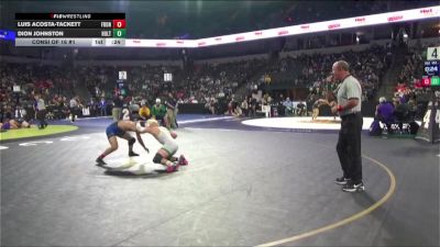 144 lbs Consi Of 16 #1 - Luis Acosta-Tackett, Frontier (CS) vs Dion Johnston, Holtville (SD)