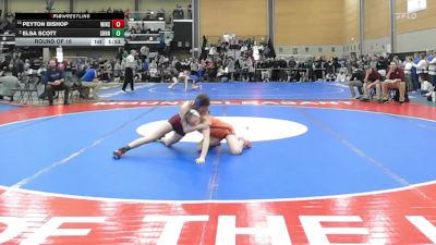 107 lbs Round Of 16 - Peyton Bishop, Winslow vs Elsa Scott, Sharon